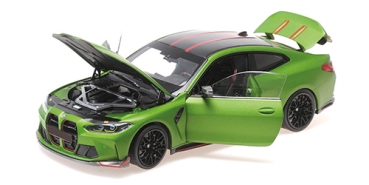 110023020 BMW M4 CSL – 2022 – MATT GREEN METALLIC 1:18